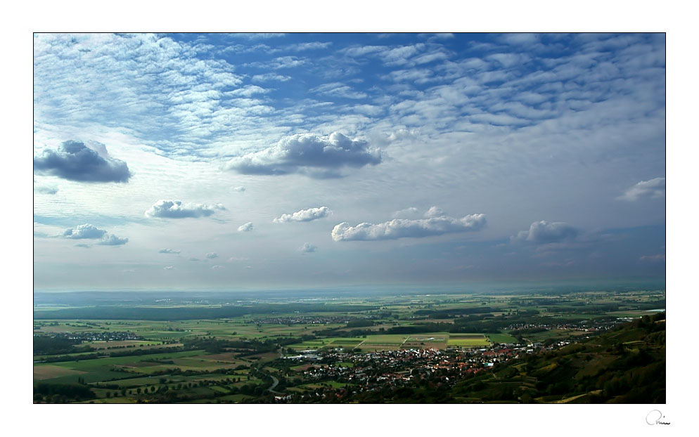 Blick übers Land