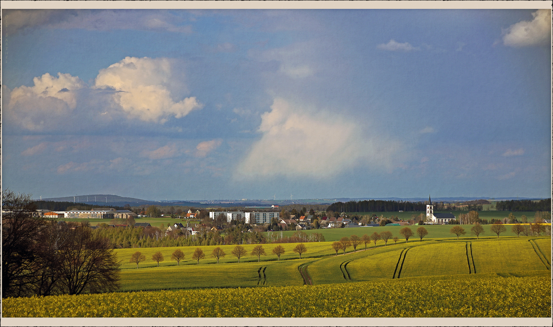 Blick übers Land