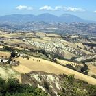 Blick übers Land bei Atri - Abruzzen