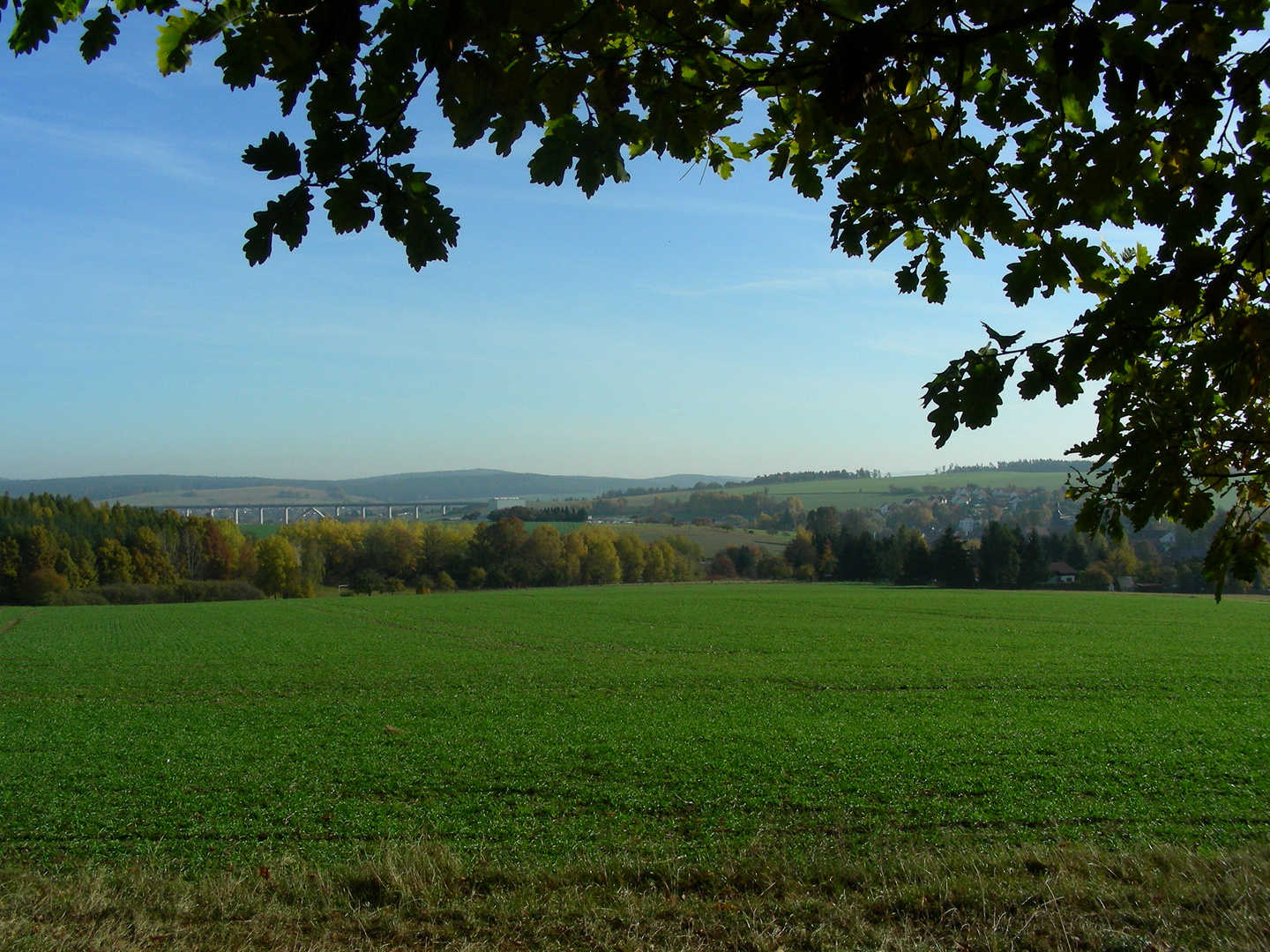 Blick übers Land...