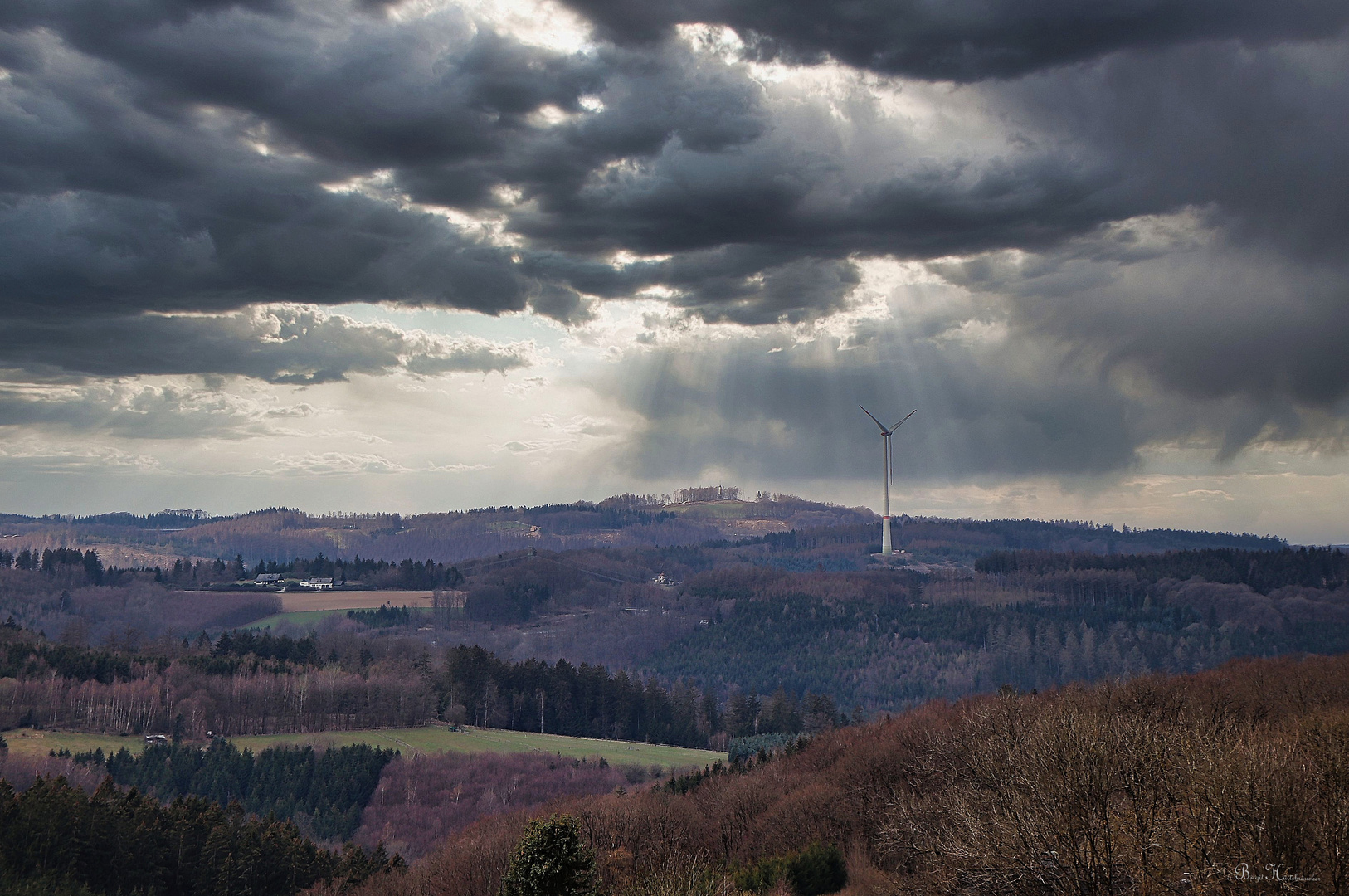 Blick übers märkische Sauerland