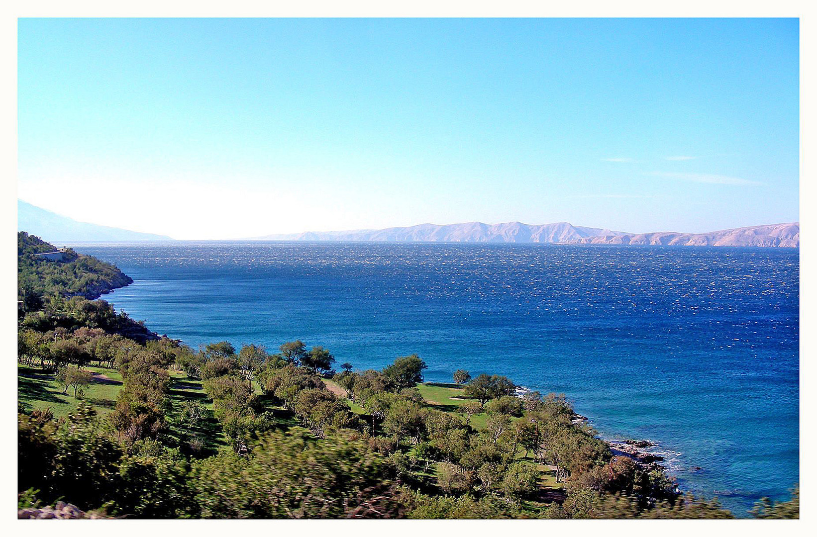 Blick übers Meer