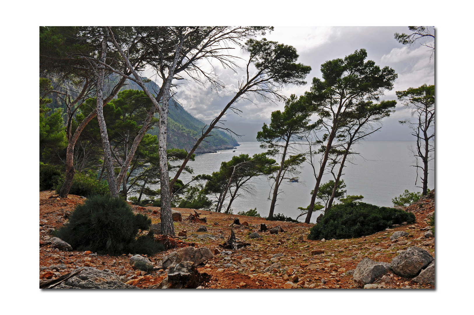 Blick übers Meer