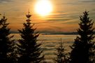 Blick übers Nebelmeer von Susanne Hodina 