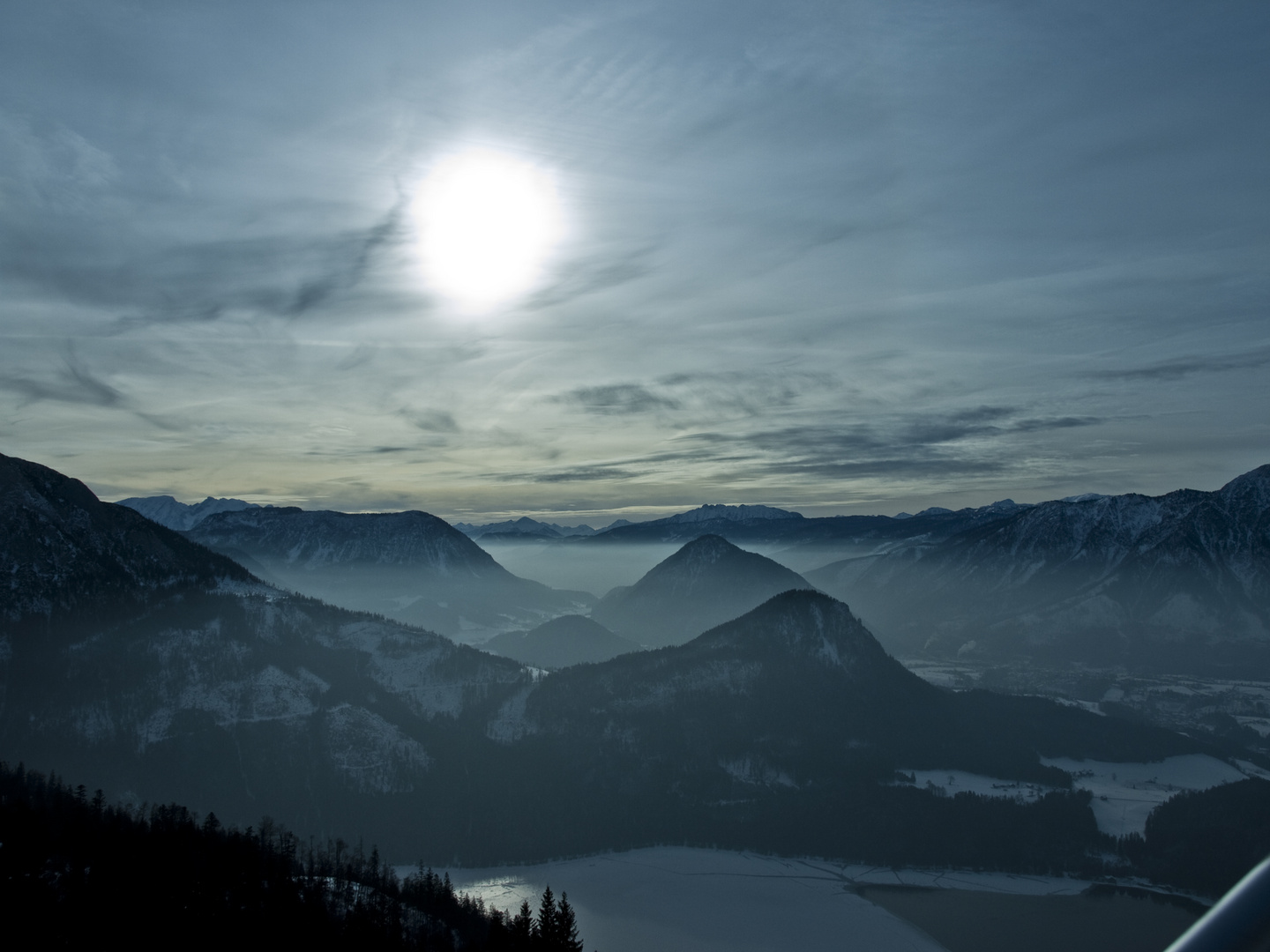 Blick übers Salzkammergut