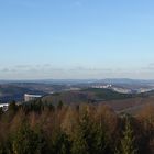 Blick übers Siegerland bis weit ins Sauerland