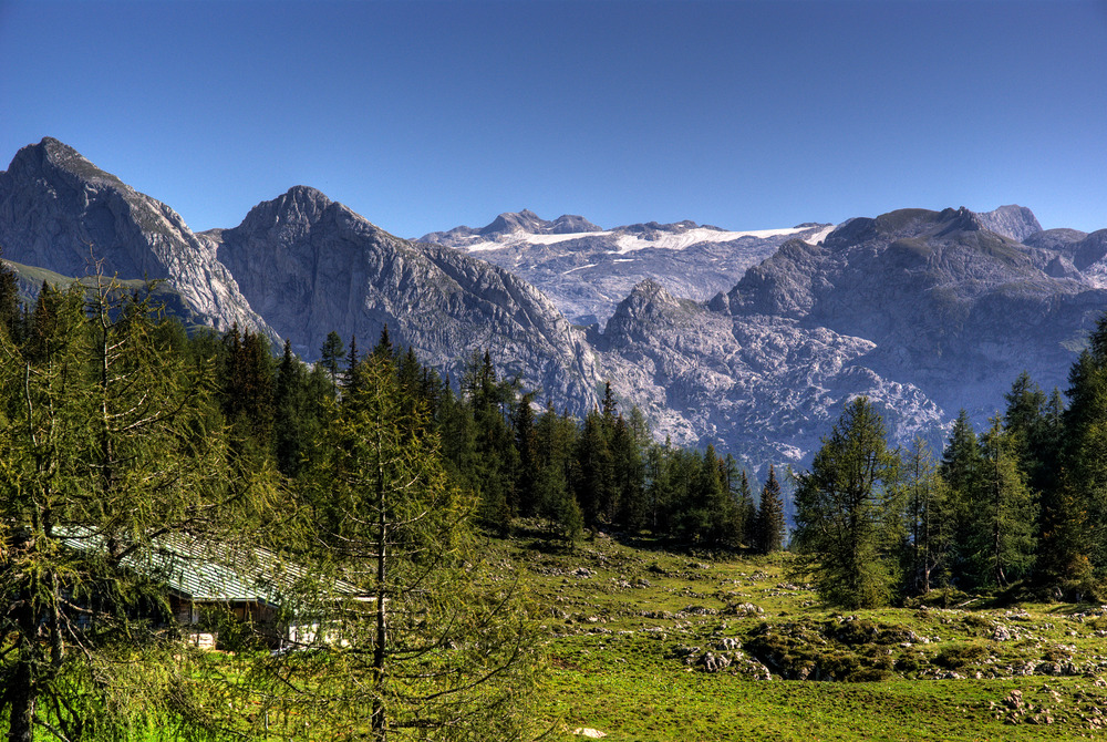 Blick übers Steinerne Meer