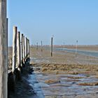 Blick übers Wattenmeer