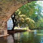 Blick unter der Brücke