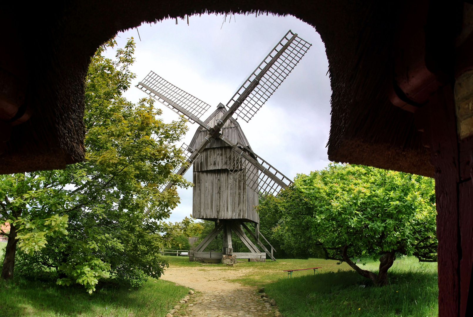 Blick ut de Groot Dör :)