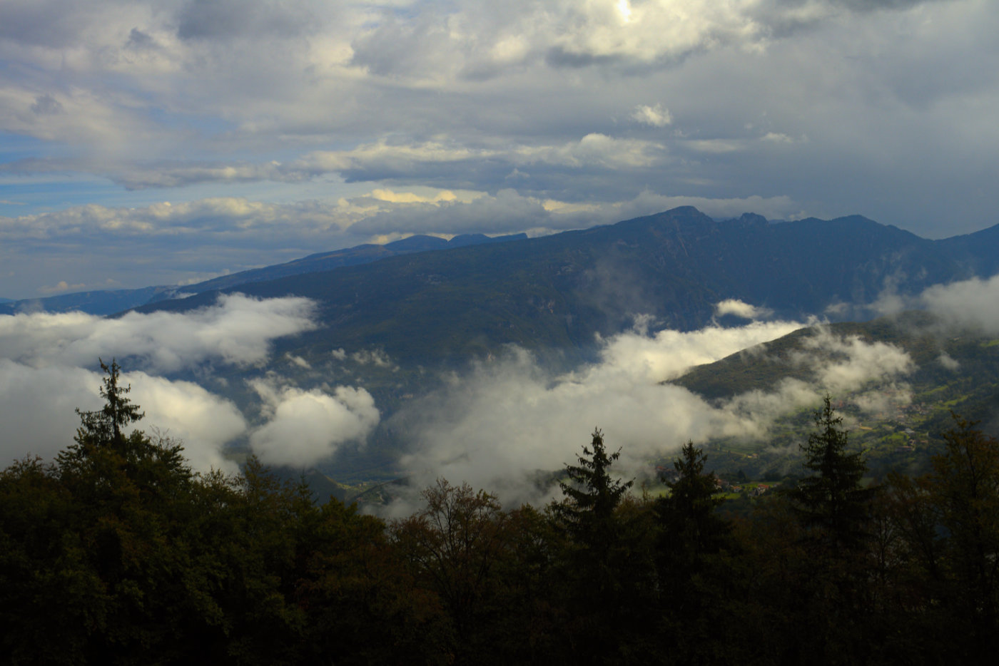 Blick v Monte Baldo