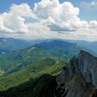 Blick v. Schafberg (Salzkammergut) Richtung Höllengebirge