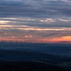 Blick Vogelsberg ---> Frankfurt a. M.