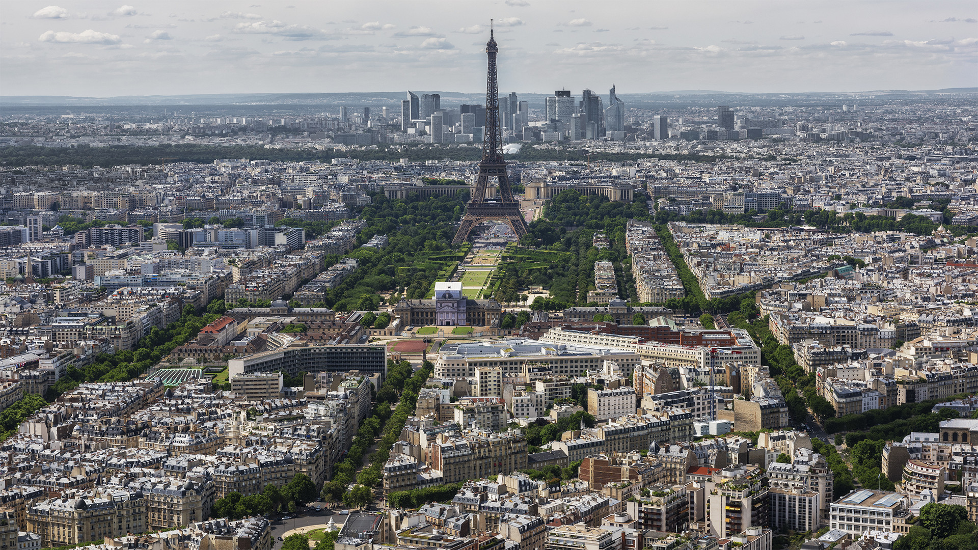 Blick vom 210 m hohen Tour Montparnasse