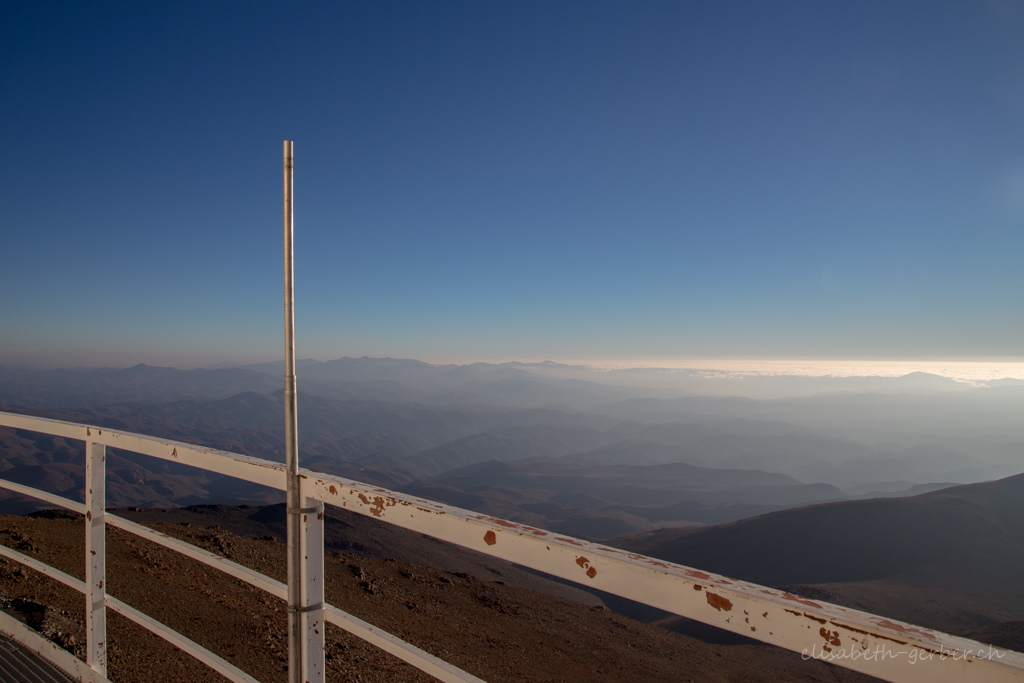 Blick vom 3,6m Teleskop in La Silla, Chile