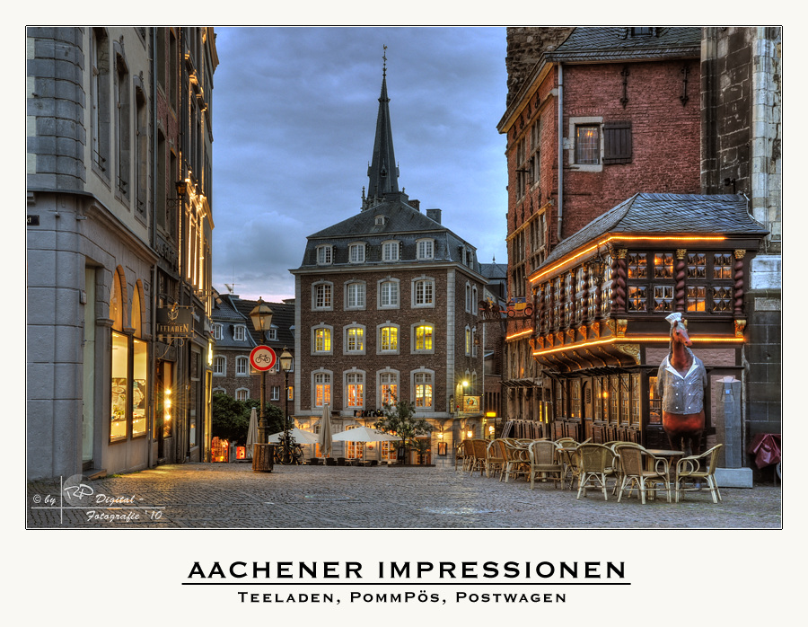 Blick vom Aachener Markt