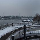 Blick vom Abgang der Floridsdorferbrücke