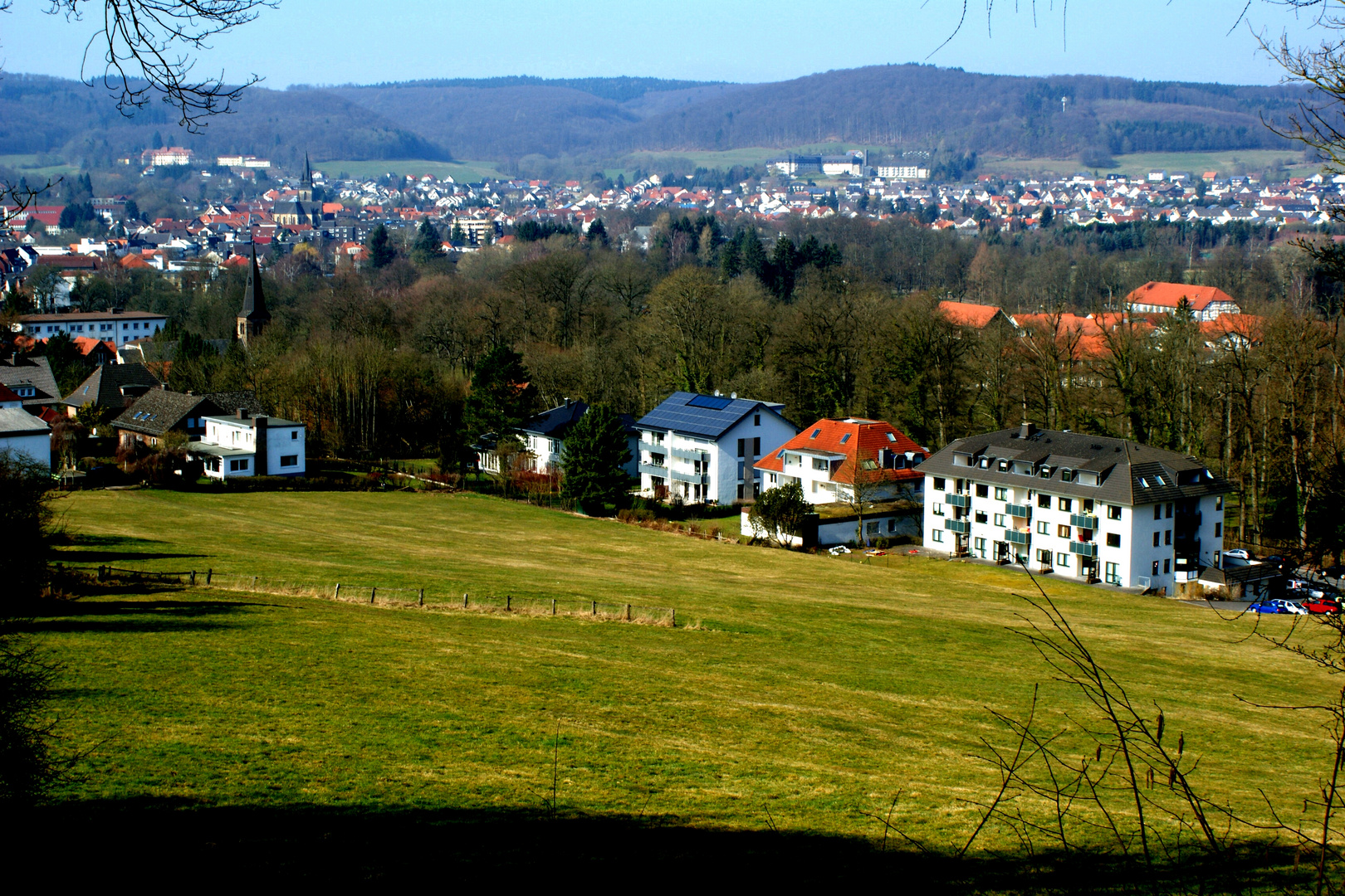 Blick vom Aboretum