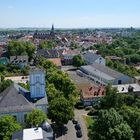 Blick vom Adolfsturm in Friedberg nach SSO