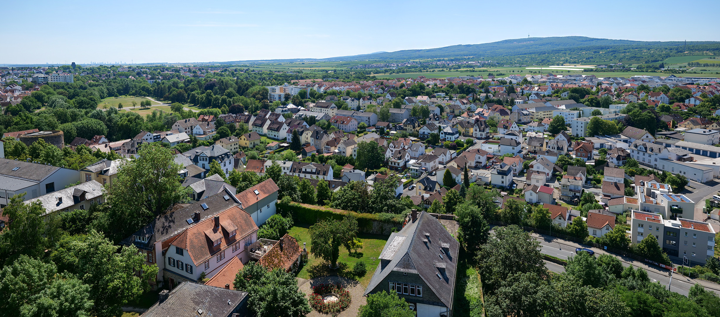 Blick vom Adolfsturm nach WSW