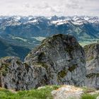 Blick vom Aggenstein (1985m) nach Süden