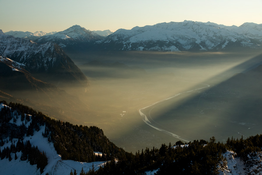 Blick vom Alpspitz