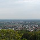 Blick vom Alsbacher Schloss in die Rheinebene 01