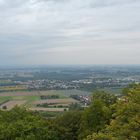 Blick vom Alsbacher Schloss in die Rheinebene 02