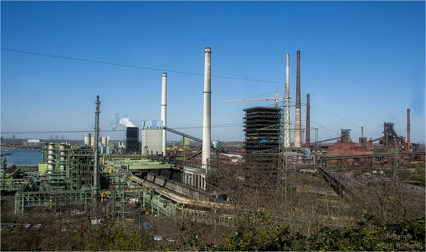 Blick vom Alsumer Berg Foto & Bild industriekultur, kokerei