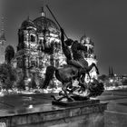 Blick vom Alten Museum zum Berliner Dom