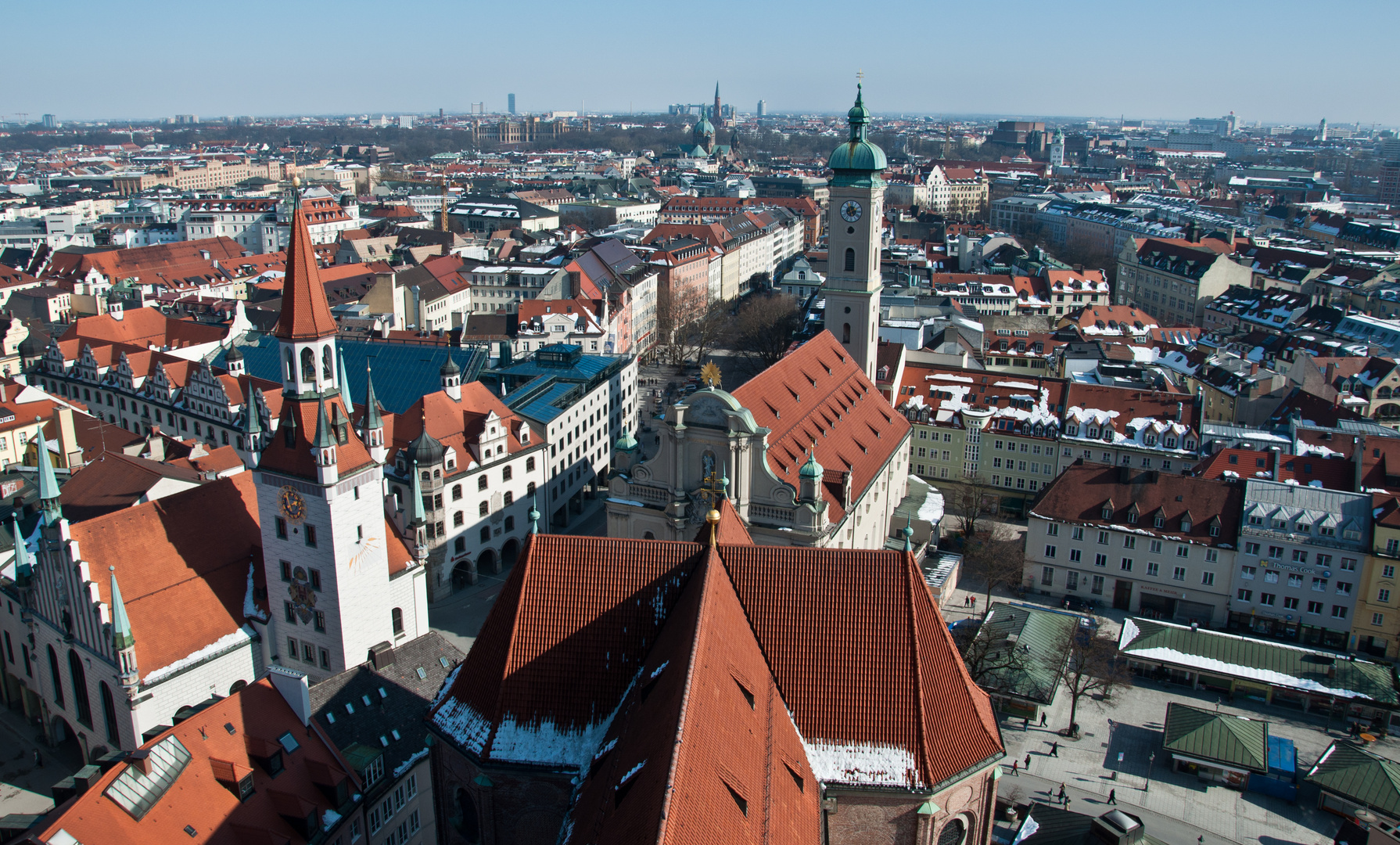 Blick vom "Alten Peter" in Richtung Westen