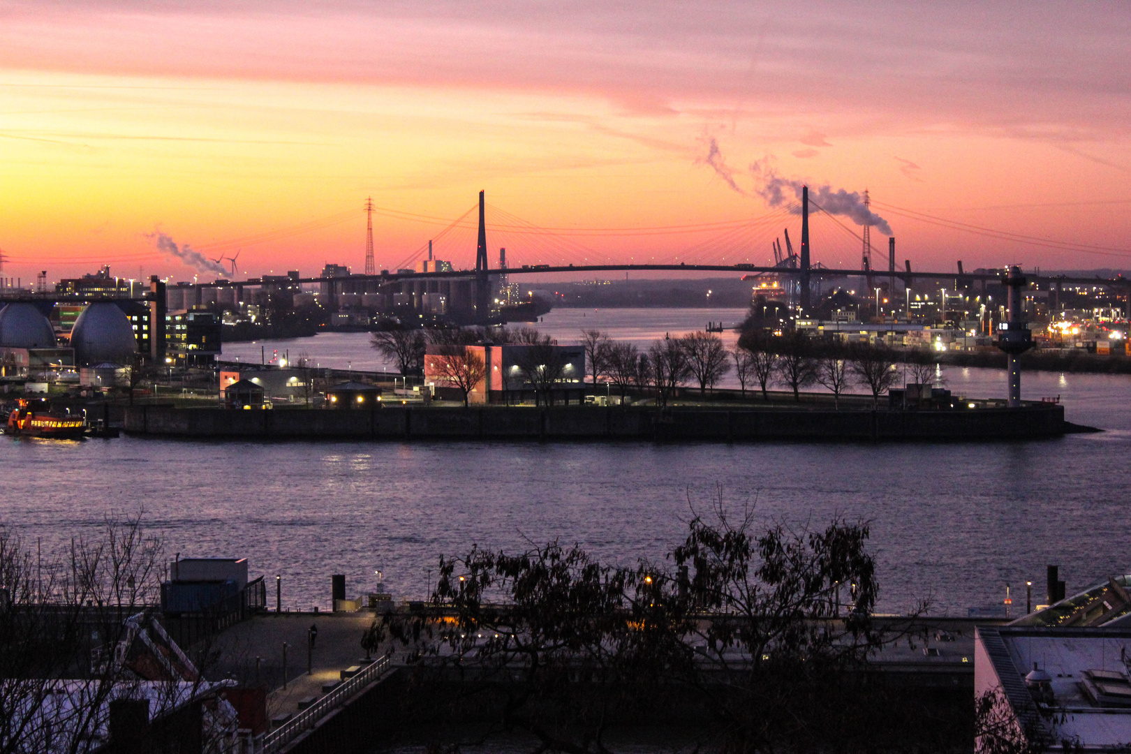 Blick vom Altonaer Balkon