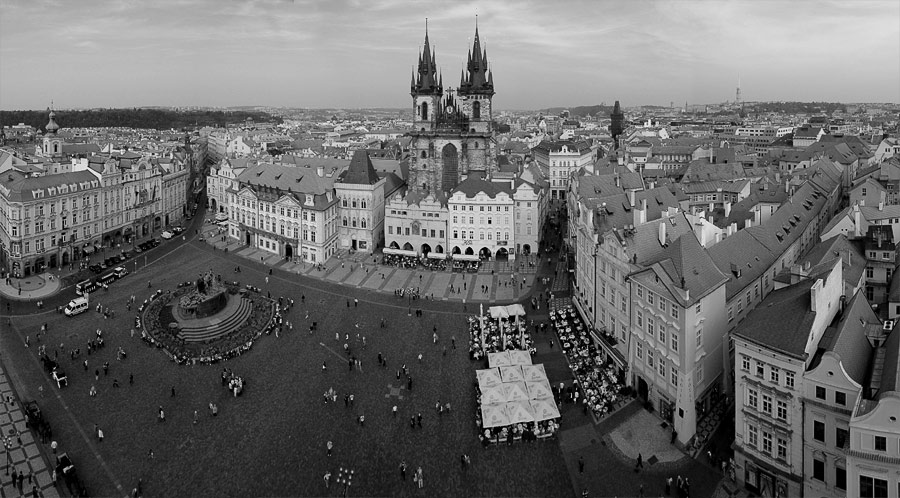 Blick vom Altstädter Rathausturm