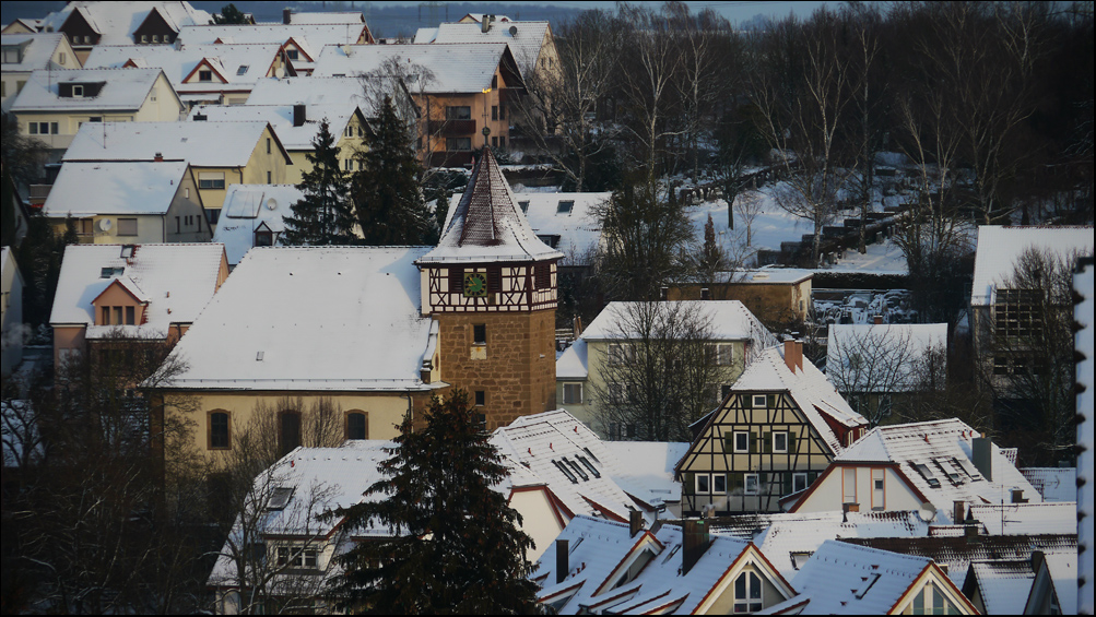 Blick vom Arbeitsplatz