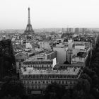 Blick vom Arc de Triomphe