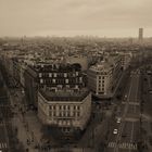 Blick vom Arc de Triomphe