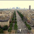 Blick vom - Arc de Triomphe -