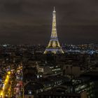 Blick vom Arc de Triomphe