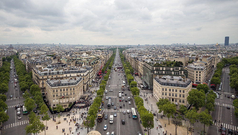 .: Blick vom Arc de Triomphe | Paris :.