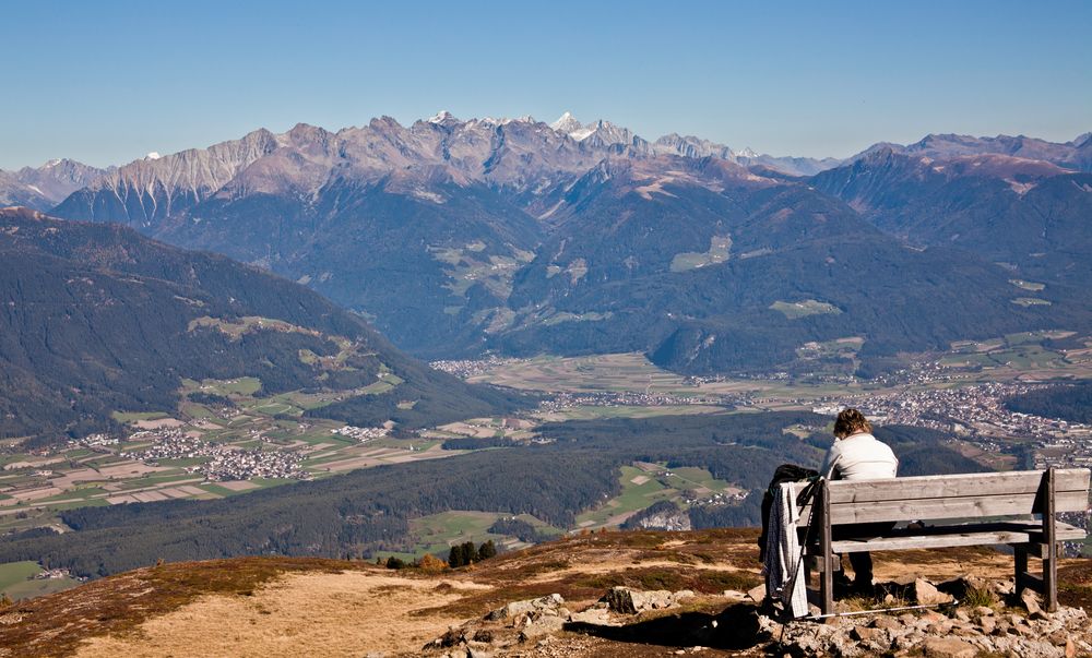 Blick vom Astjoch (Brixen/Südtirol) nach Osten