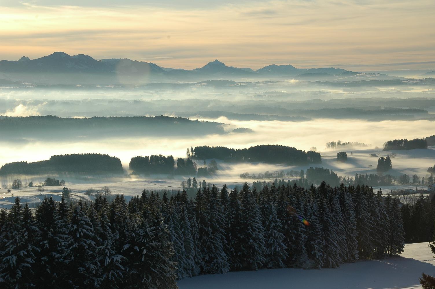 Blick vom Auerberg