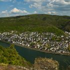 Blick vom Ausoniusstein auf Oberfell