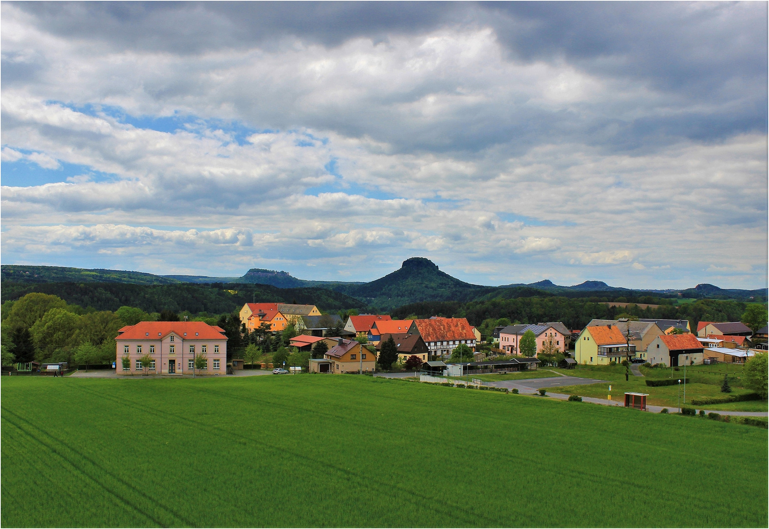 Blick vom Aussichtsturm