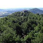 Blick vom Aussichtsturm auf dem Hochwald...