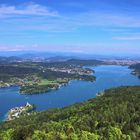 Blick vom Aussichtsturm auf dem Pyramidenkogel