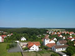 Blick vom Aussichtsturm Cadolzburg