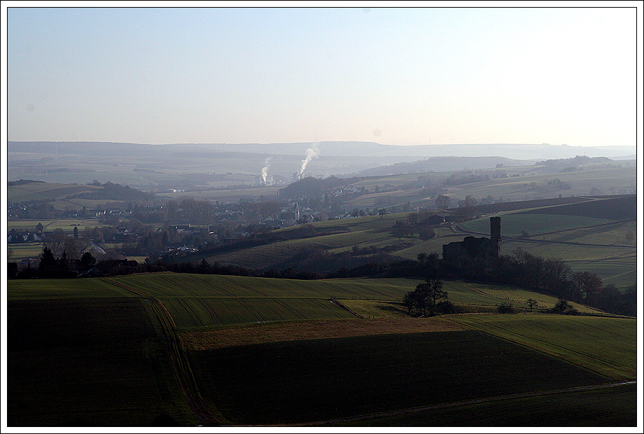 Blick vom Aussichtsturm.....