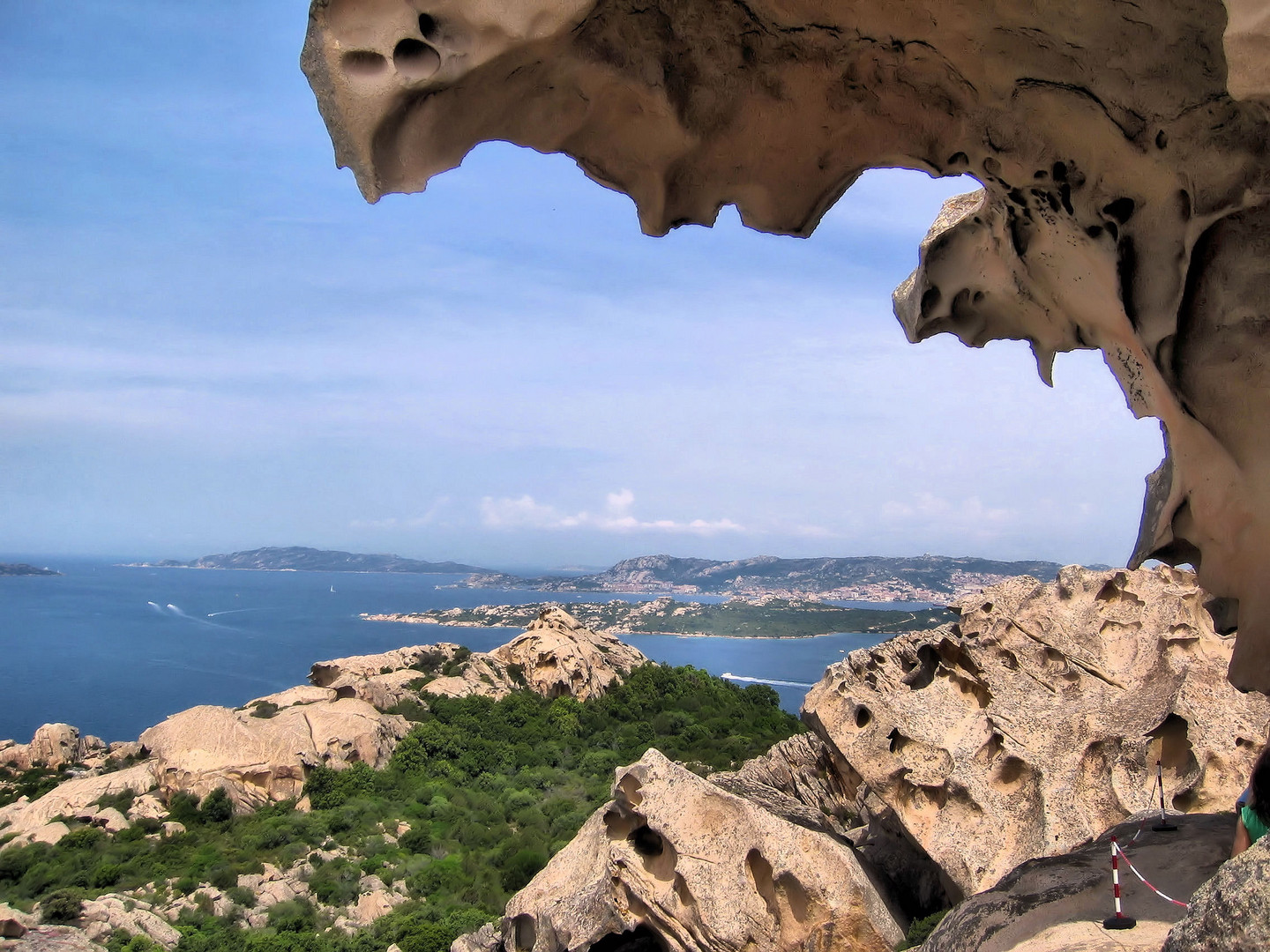 Blick vom Bärenfels, Capo D´Orso, Palau