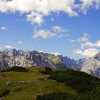 Blick vom Bärenkopf zum Karwendel