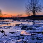 Blick vom Baggersee Richtung Hersbruck Jan 2018